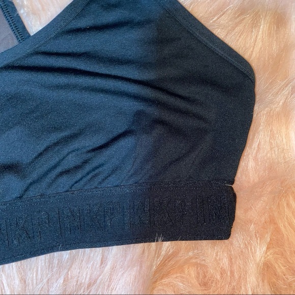 Victoria Secret Pink Ultimate Sports Bra Logo Band Medium - Picture 3 of 5